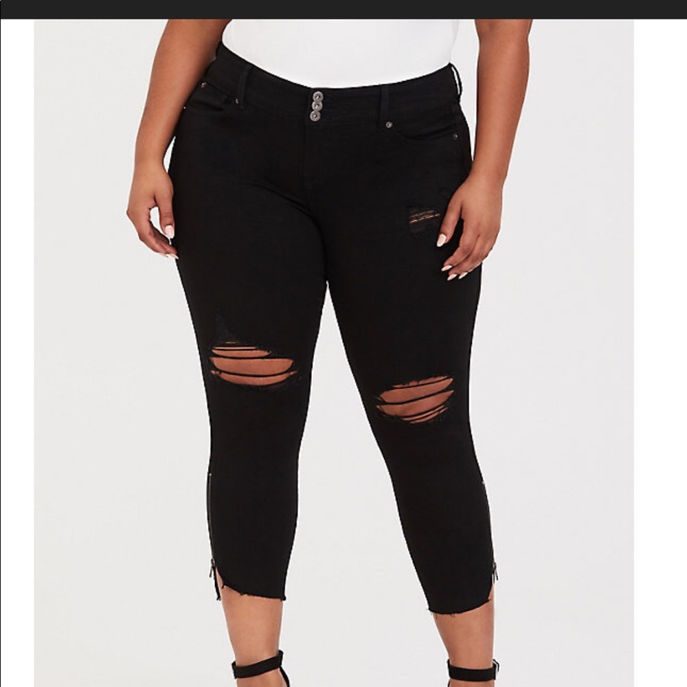 Distressed Jegging